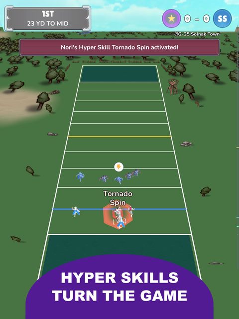 iPad screenshot 2: Hyper Skills turn the game
