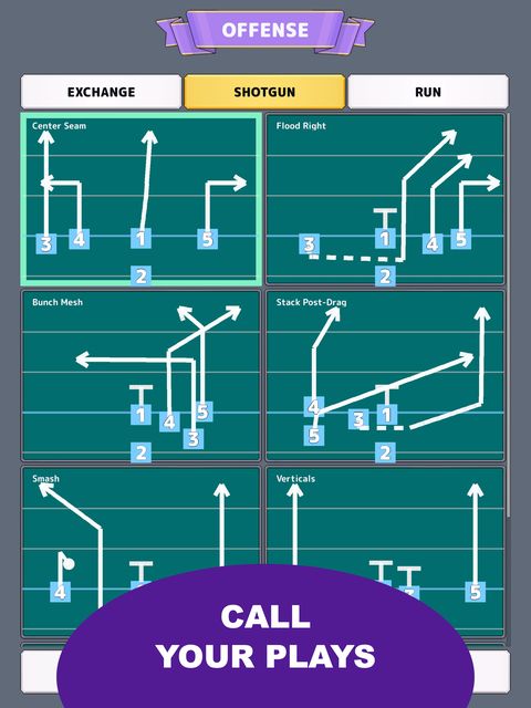 iPad screenshot 4: call your plays