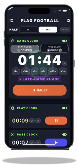 Sport Selection Screen