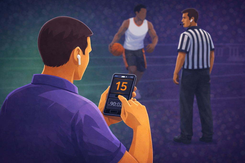 Clock manager with app